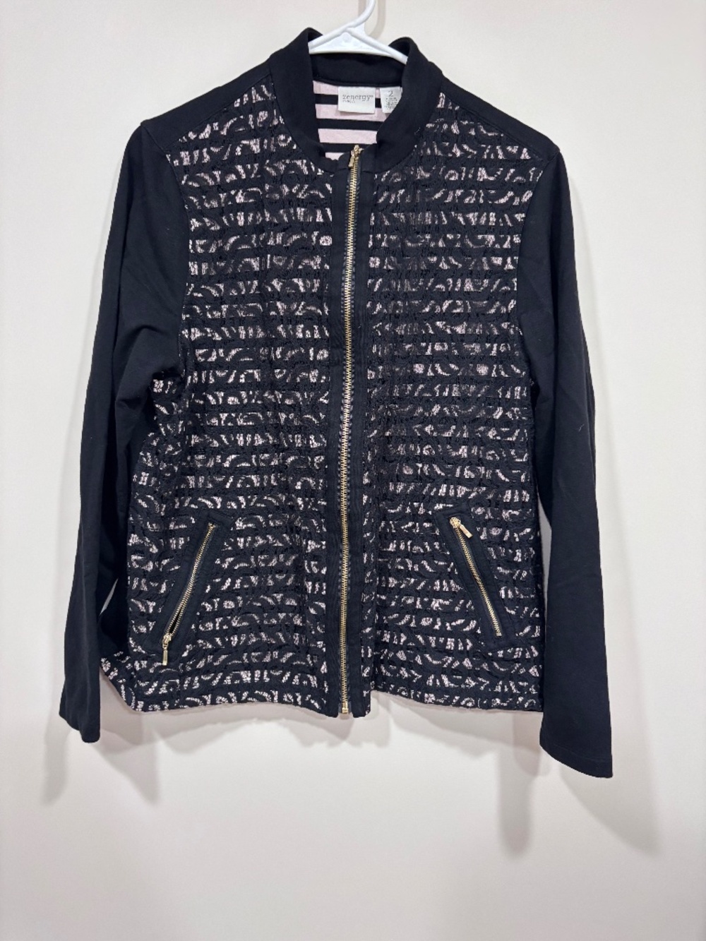 WOMEN'S ZENERGY JACKET BY CHICO'S SIZE 2